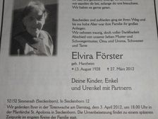 Elvira Förster 66