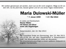 Maria Dulowski-Müller 1