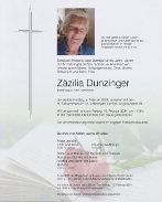 Zäzilia Dunzinger